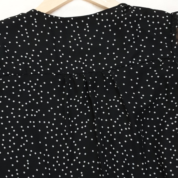 Crystal doll polka dot black wrap maxi dress - Picture 17 of 17